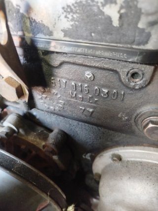 Motor Mercedes 300d