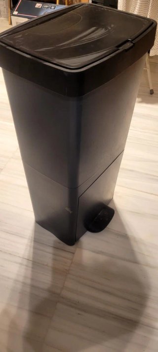 Cubo reciclaje cocina 2 compartimentos