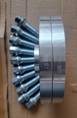 Separadores 16mm 5x112 Grupo VAG