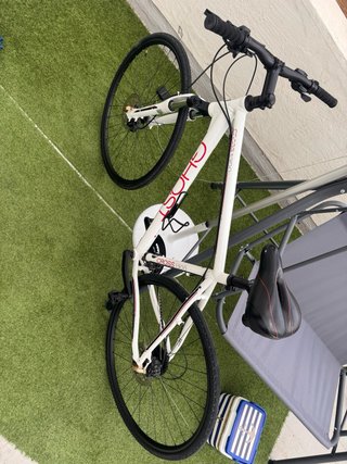 Bicicleta Ghost Cross 1300 Blanca
