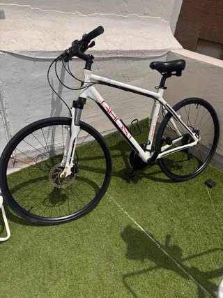Bicicleta Ghost Cross 1300 Blanca