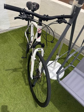 Bicicleta Ghost Cross 1300 Blanca