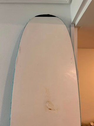 Tabla Surf Zeus Softboard 8'0 + Leash y Quill