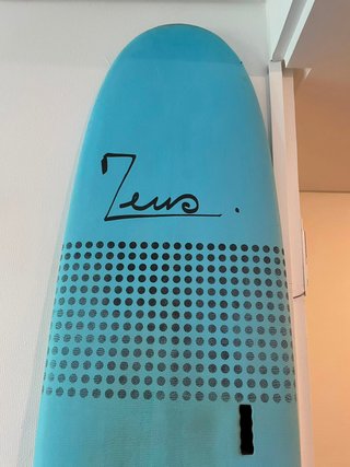 Tabla Surf Zeus Softboard 8'0 + Leash y Quill