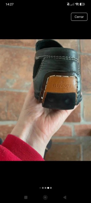 Mocasines Gucci Negro