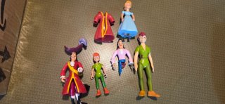 Lote Figuras PVC Peter Pan Disney