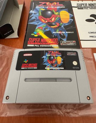 Zool Ninja of the Nth Dimension SNES PAL