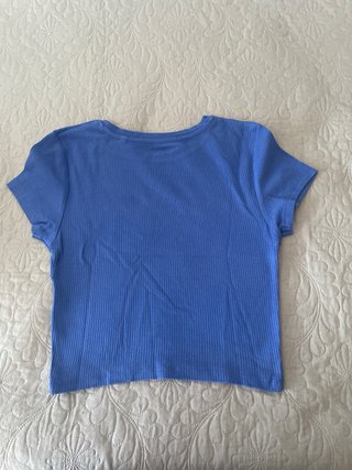 2 Camisetas de canalé manga corta