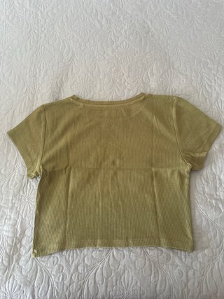 2 Camisetas de canalé manga corta