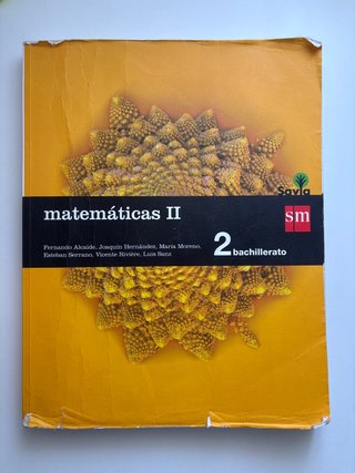 Matemáticas II 2 Bachillerato