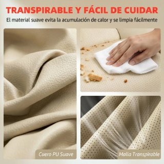 Silla de Oficina Ergonómica Beige