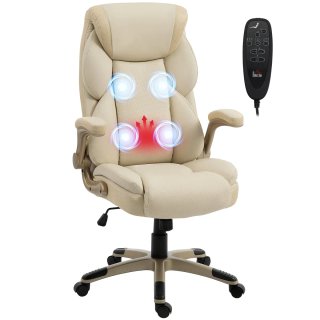 Silla de Oficina Ergonómica Beige