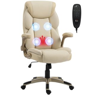 Silla de Oficina Ergonómica Beige