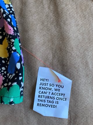 Vestido Mini ASOS Estampado Multicolor