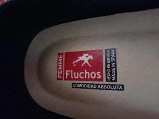 Zapatos Fluchos Mujer Azul Talla 38
