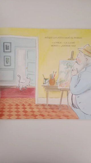 La gatita de monet