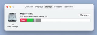 MacBook Air M1 16GB RAM 1TB Plata