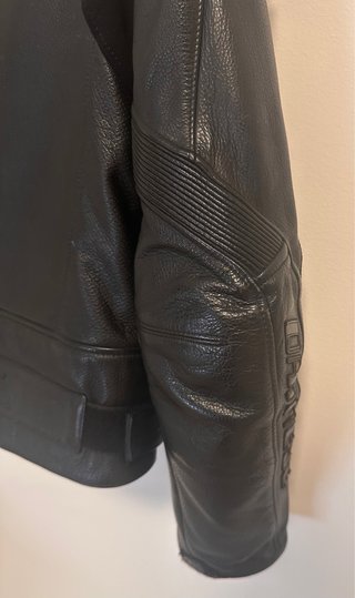 Chaqueta Moto Cuero Dainese Talla 50 Negra