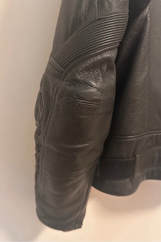 Chaqueta Moto Cuero Dainese Talla 50 Negra