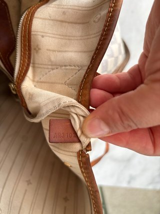 Bolso Louis Vuitton Damier Azur Neverfull MM