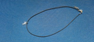 Colgante Plata Negro