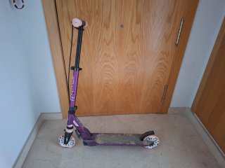 Patinete Oxelo Morado