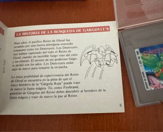 Gargoyle's Quest Game Boy Nintendo