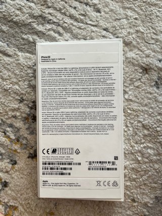 iPhone SE 128GB Negro Nuevo