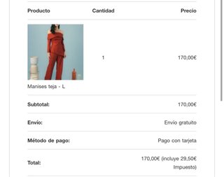 Conjunto Manises Teja Lozania Brand