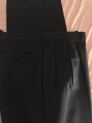 Pantalón Burberry Hombre Gris marengo