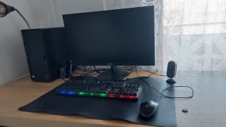 Ordenador de sobremesa HP Negro