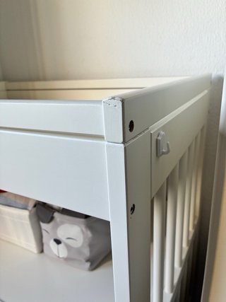 Cambiador Bebé Gulliver Ikea Blanco