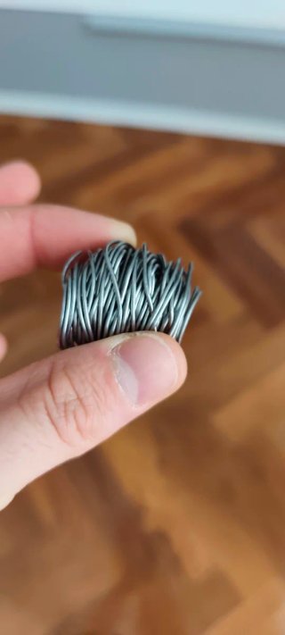 Soldador de estaño con cable y enchufe