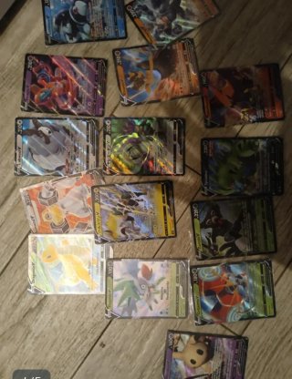 Lotto carte rare Pokemon