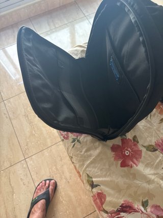 Mochila/Bandolera Piquadro Negra y Gris