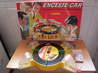 ENCESTE CAR Madel Juguete Años 70 Completo