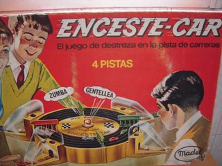 ENCESTE CAR Madel Juguete Años 70 Completo