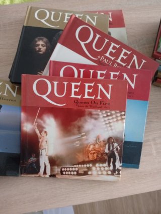 Colección 22 Libros Disco Queen