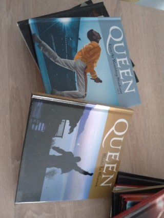 Colección 22 Libros Disco Queen