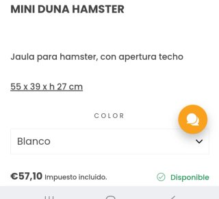 Jaula hamster Ferplast Mini Duna