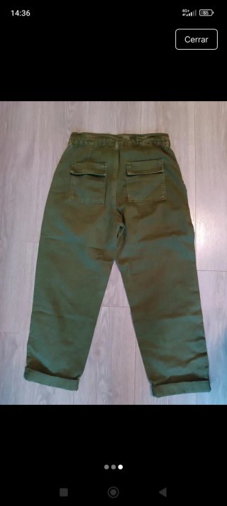 Vaqueros C&A Mujer Verdes