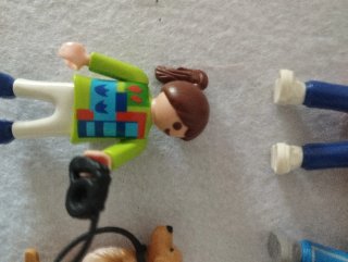 Playmobil familia con  perro