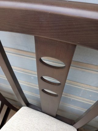4 Sillas Madera Maciza