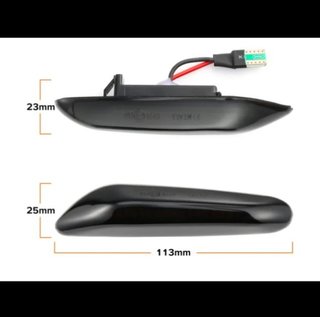 Intermitentes Led Dinámicos para BMW Cristal Negro