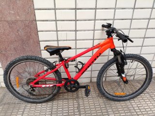 Bicicleta Monty KX7 24 Rojo/Naranja