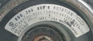 COMPRESOR AIRE ACONDICIONADO AUDI A4 BERLINA (B5)