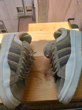 Zapatillas Adidas Campus Hombre Beige/Marrón