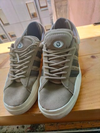 Zapatillas Adidas Campus Hombre Beige/Marrón