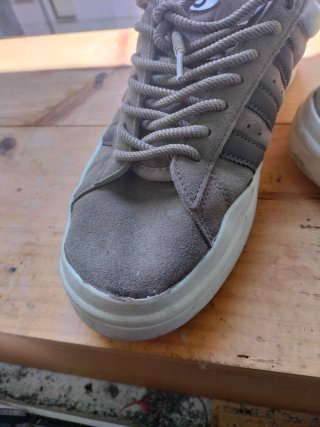 Zapatillas Adidas Campus Hombre Beige/Marrón