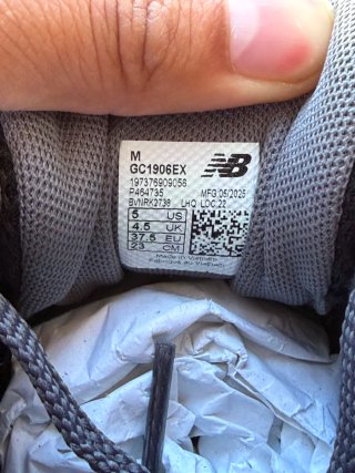 New Balance 1906r Nero/Grigio